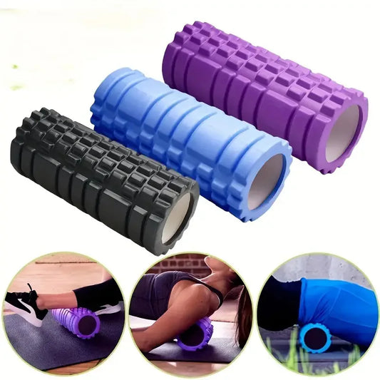 Pilates Yoga Column Foam Rollers for Muscle Massage Back Foam Roller Pain Relief & Leg Arm Muscle Recovery Gym Fitness Equipment