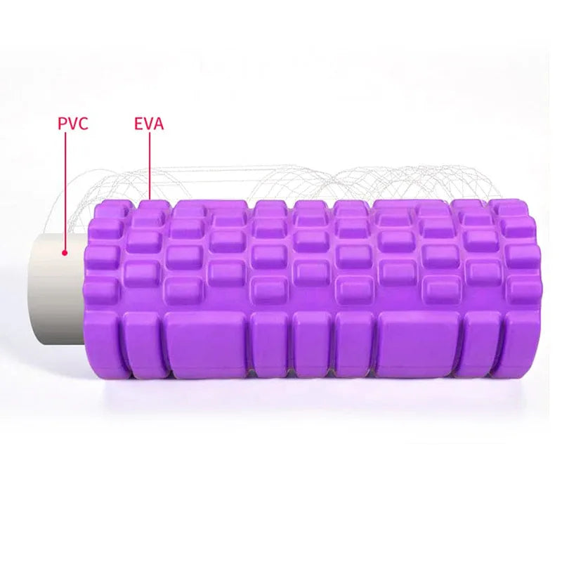 Pilates Yoga Column Foam Rollers for Muscle Massage Back Foam Roller Pain Relief & Leg Arm Muscle Recovery Gym Fitness Equipment