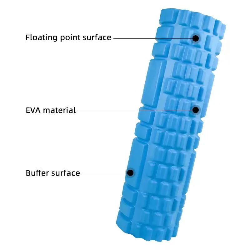 Pilates Yoga Column Foam Rollers for Muscle Massage Back Foam Roller Pain Relief & Leg Arm Muscle Recovery Gym Fitness Equipment
